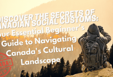 Canada social customs